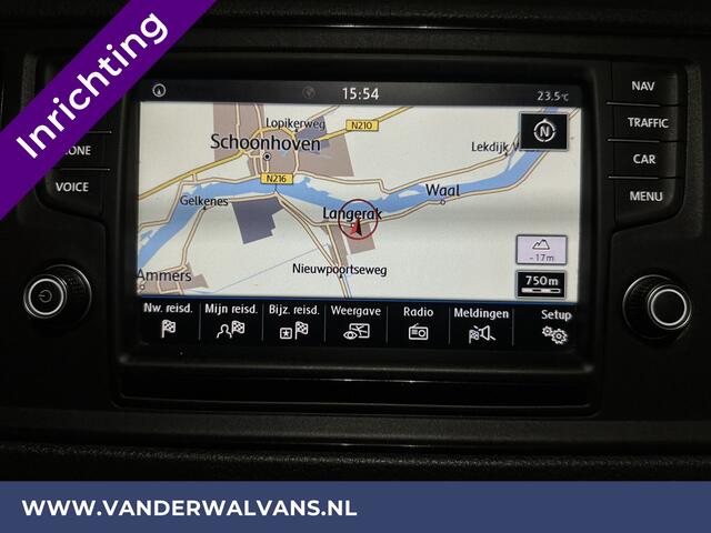 Volkswagen CRAFTER 2.0 TDI 177pk 3500kg Trekhaak L3H3 L2H2 Inrichting Euro6 Airco | Camera | Navigatie | Apple Carplay Android Auto, Cruiscontrol, Chauffeursstoel, Verwarmde Voorruit, Parkeersensoren