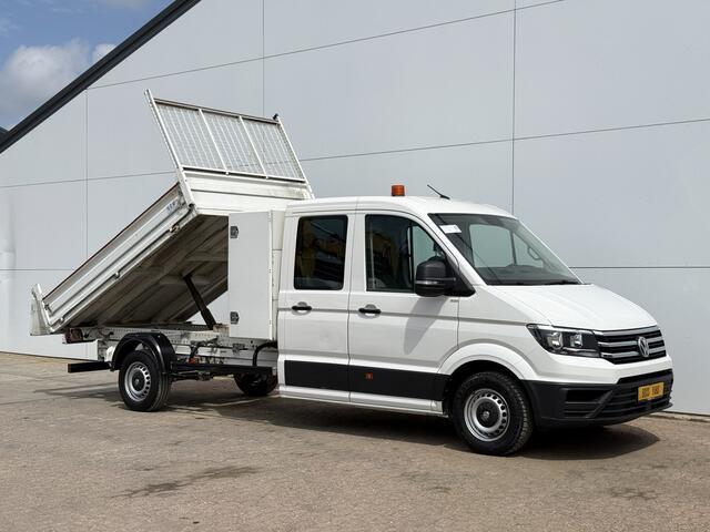 Volkswagen CRAFTER 2.0 TDI 140PK Dubbele Cabine Kipper Airco Cruise Control Trekhaak Carplay Benne Tipper