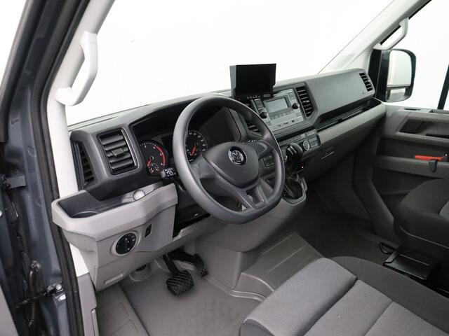 Volkswagen CRAFTER 2.0TDI 177PK DSG Automaat Bakwagen+Laadklep | 4.64 Mtr Laadlengte | Airco | Cruise | Camera | Dakspoiler | Zijdeur | Betimmering