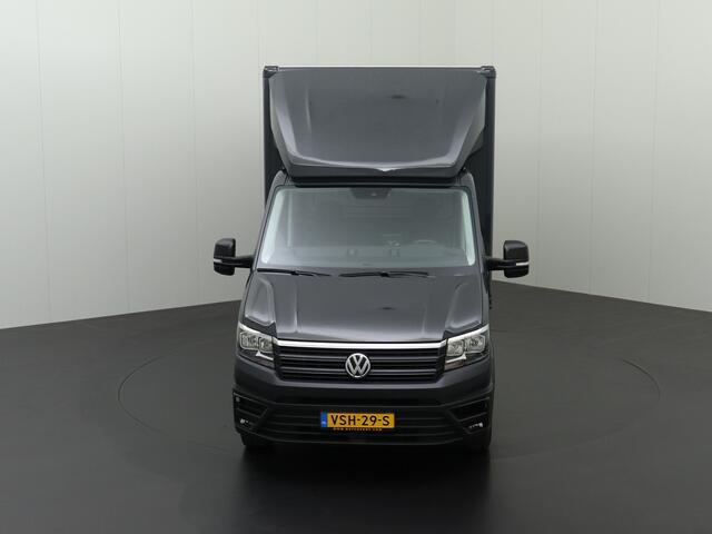 Volkswagen CRAFTER 2.0TDI 177PK DSG Automaat Bakwagen+Laadklep | 4.64 Mtr Laadlengte | Airco | Cruise | Camera | Dakspoiler | Zijdeur | Betimmering