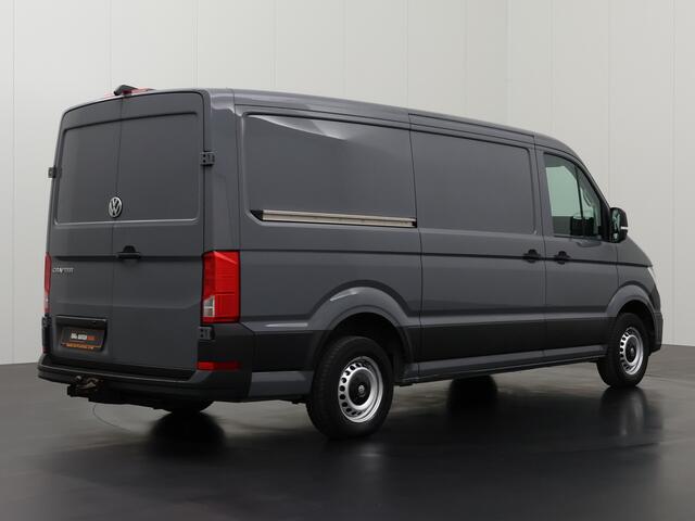 Volkswagen CRAFTER 2.0TDi 140PK DSG Automaat L3H2 | Led Adaptive Cruise | Standverwarming | Leder | 3-Persoons | Betimmering | Trekhaak