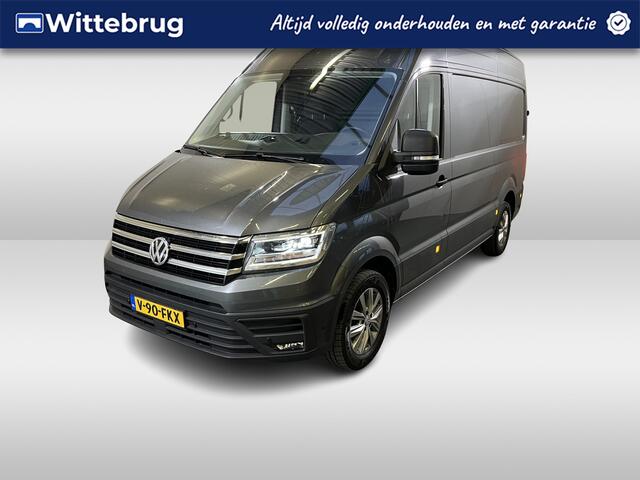 Volkswagen CRAFTER 35 2.0 TDI L3H3 Highline / AUTOMAAT/ GARANTIE TM 05-2028/ 140 PK/ TREKHAAK/ 3 PERSOONS/ CAMERA/ PARK. SENSOREN/ ERGO COMFORT/ LED/ PARK. ASSIST/ VOORRUIT VERWARM./ ADAPT. CRUISE/ APP CONNECT/ NAVI/ AIRCO/ DAB/ 17" LM