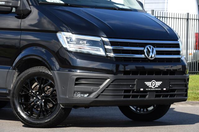 Volkswagen CRAFTER 35 2.0 TDI L3H3 Black Edition Highline Adaptieve Cruise, Camera, Carplay, Clima, Stoelverwarming, Automaat, Sensoren, Trekhaak, LED, Uniek!