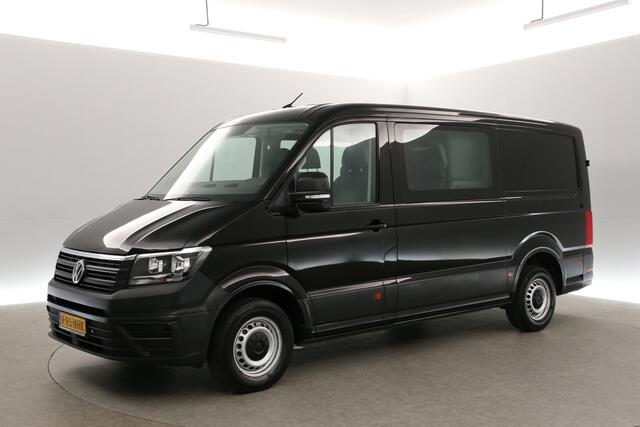 Volkswagen CRAFTER 35 2.0 TDI L3H2 | 140PK | DC | 7-Zits | 3000kg Trekhaak | Automaat | Airco | Cruise | Camera | Carplay | Parkeersens.