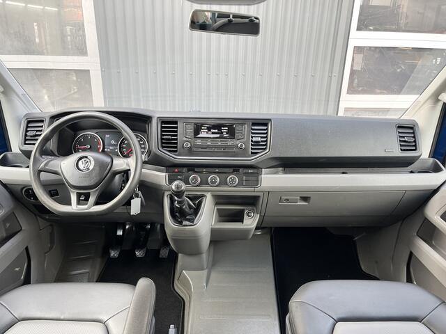 Volkswagen CRAFTER 35 2.0 TDI DC Laadklep 750kg Openlaadbak Pick-up Airco Cruise controle 6-Persoons Telefoonverbinding Euro 6 Lift Bpm vrij voor particulier gebruik!