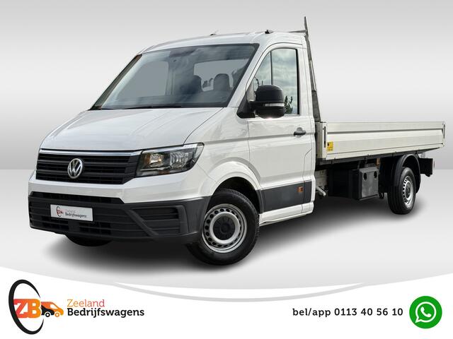 Volkswagen CRAFTER 35 2.0 TDI L3 Open laadbak | Pick up | 3T Trekgew. | Navi | Adapt. Cruisec.