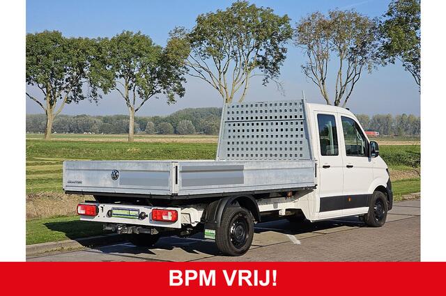 Volkswagen CRAFTER 35 2.0 TDI DC L4 Open-Laadbak Trekhaak 140Pk Euro6 Airco!
