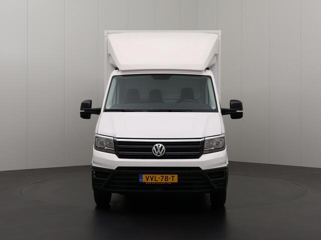 Volkswagen CRAFTER 2.0TDI 140PK Bakwagen+Laadklep | 4,45 Laadlengte | Navigatie | Airco | Cruise | 3-Persoons | Dakspoiler | Zijdeur
