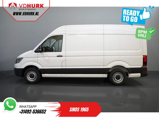 Volkswagen CRAFTER 35 2.0 TDI 140 pk DSG Aut. L3H3 BPM VRIJ! Carplay/ Gev.Stoel/ LED/ Virtual Cockpit/ Camera/ Cruise