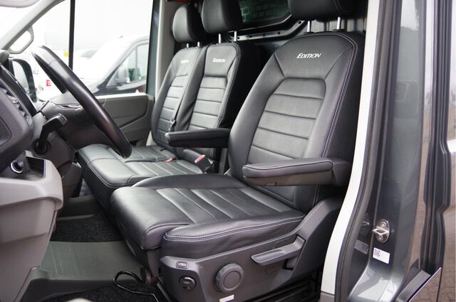 Volkswagen CRAFTER 35 2.0 TDI L3H2 177PK AUT. LED, TREKHAAK, LEDER, ADAPT. CRUISE, CAMERA, STUUR VERWARMING, VOORRUIT VERWARMING, GLASSLOOK, NL AUTO, NAP