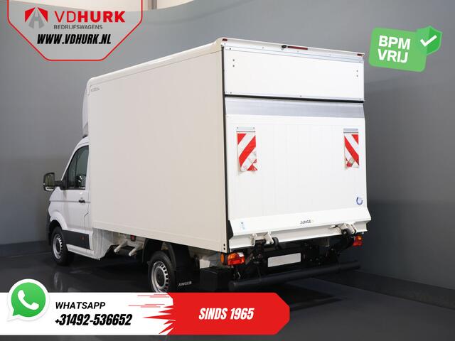 Volkswagen CRAFTER 35 2.0 TDI 180 pk DSG Aut. BPM VRIJ! 350x208x210 Laadklep/ Spoiler/ Navi/ Carplay/ Camera/ Airco