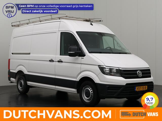 Volkswagen CRAFTER 2.0TDI L3H3 Imperiaal | Trekhaak | Werkplaats | Navigatie | Airco | Cruise | 3-Persoons | Betimmering