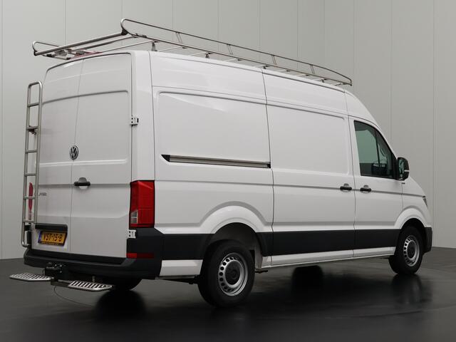 Volkswagen CRAFTER 2.0TDI L3H3 Imperiaal | Trekhaak | Werkplaats | Navigatie | Airco | Cruise | 3-Persoons | Betimmering