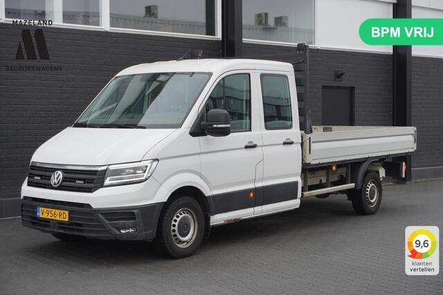 Volkswagen CRAFTER 2.0 TDI 177PK L4 DC Openlaadbak EURO 6 - Airco - Cruise - Camera - ¤23.900,- Excl.