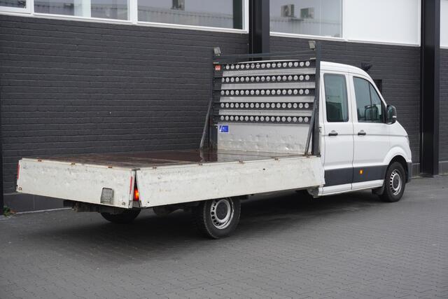 Volkswagen CRAFTER 2.0 TDI 177PK L4 DC Openlaadbak EURO 6 - Airco - Cruise - Camera - ¤23.900,- Excl.