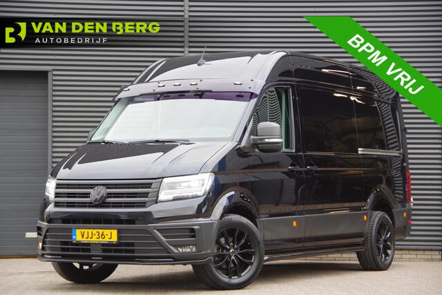 Volkswagen CRAFTER 35 2.0 TDI L3H3 177PK AUT. 2X SCHUIFDEUR, LED, LEDER, TREKHAAK, ZONNEKLEP LED, CAMERA, CRUISE, NAVI, AIRCO