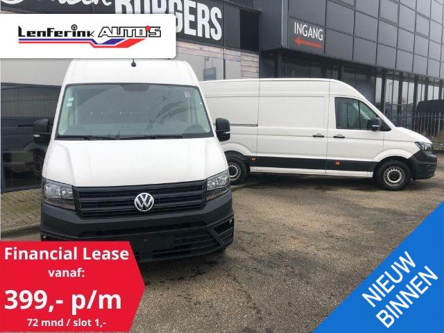 Volkswagen CRAFTER 2.0 TDI 102 pk L3H3 Navi, Trekhaak 2.500 kg Apple Carplay, Laadruimte Pakket, PDC V+A, 3-Zits