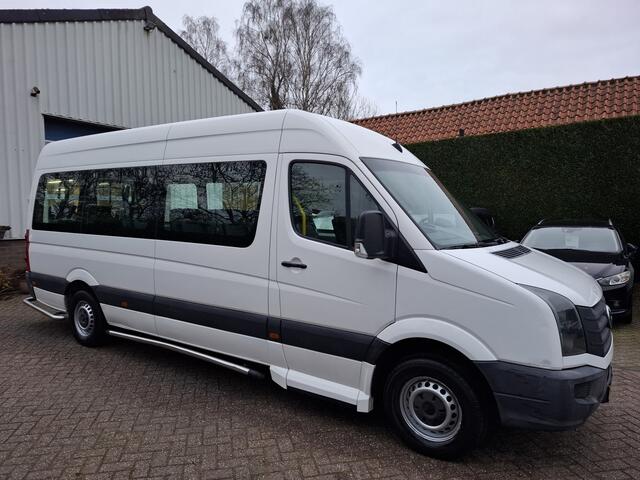 Volkswagen CRAFTER 35 2.0 TDI L3H2 BM 23995.- INCL BTW 9-PERSOONS ROLSTOEL 114PK