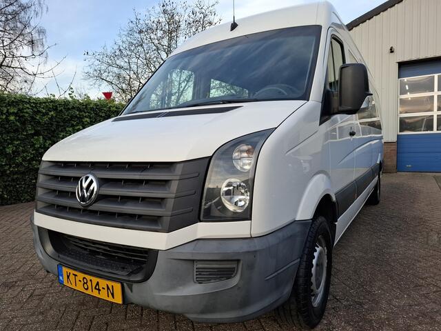 Volkswagen CRAFTER 35 2.0 TDI L3H2 BM 22950.- INCL BTW 9-PERSOONS ROLSTOEL 114PK