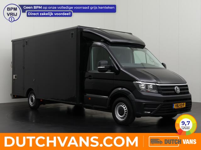 Volkswagen CRAFTER 177PK Automaat Lowliner Bakwagen | Valklep | Oprijklep | Navigatie | 3-Zits | Airco | Dakspoiler