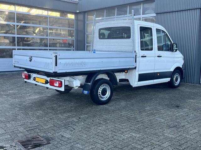 Volkswagen CRAFTER 35 2.0 TDI DC Open laadbak Airco Cruise controle Pick-up Euro 6 Parkeerhulp achter evt 3000kg trekgewicht 6 persoons p-up bakwagen open laadbak Pritsche
