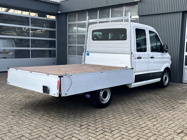 Volkswagen CRAFTER 35 2.0 TDI DC Open laadbak Airco Cruise controle Pick-up Euro 6 Parkeerhulp achter evt 3000kg trekgewicht 6 persoons p-up bakwagen open laadbak Pritsche