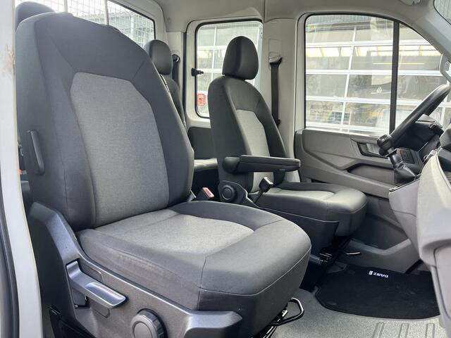 Volkswagen CRAFTER 35 2.0 TDI DC Open laadbak Airco Cruise controle Pick-up Euro 6 Parkeerhulp achter evt 3000kg trekgewicht 6 persoons p-up bakwagen open laadbak Pritsche