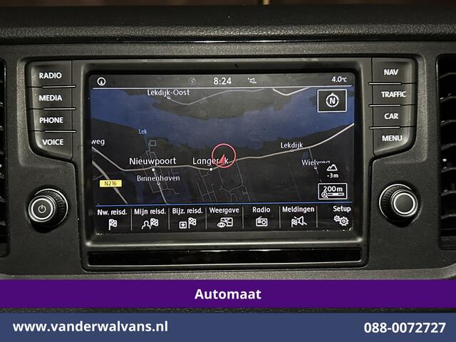 Volkswagen CRAFTER 2.0 TDI 141pk Automaat L3H2 L2H1 Inrichting Euro6 Airco | Navigatie | Camera Apple Carplay, Android Auto, Cruisecontrol, Bijrijdersbank, 3000kg trekvermogen