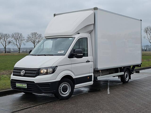 Volkswagen CRAFTER 35 2.0 TDI L4 Trendline Bakwagen Laadklep Lat-om-Lat Betimmerd Spoiler Zijdeur Euro6 140Pk Bpm-Vrij!
