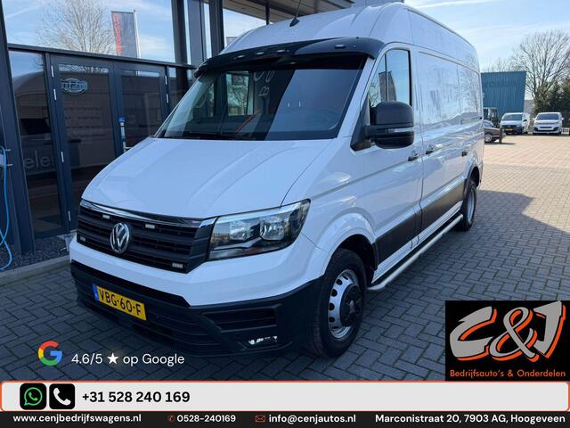 Volkswagen CRAFTER 50 2.0 TDI L3H3 DL Highline brandschade, dubbellucht, automaat, cruise, airco, BTW