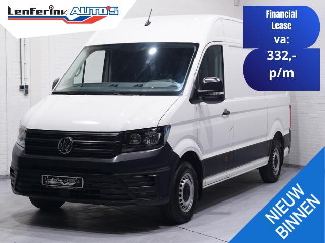Volkswagen CRAFTER 2.0 TDI 102 pk L3H3 Navi, Trekhaak 2.500 kg Airco, Laadruimte Pakket, PDC V+A, Apple Carplay, 3-Zits