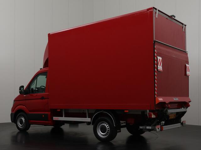 Volkswagen CRAFTER 2.0TDI 140PK Bakwagen+Laadklep | Fabrieksgarantie | Navigatie | Camera | Airco | Cruise | Dakspoiler | zijdeur