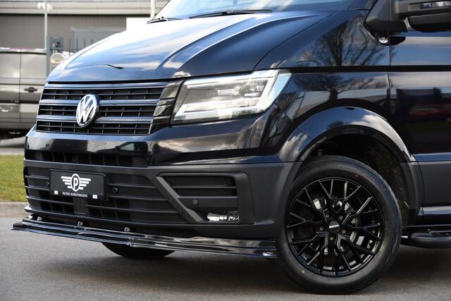 Volkswagen CRAFTER 35 2.0 TDI L3H2 DC Black Edition Cruise, Camera, Carplay, LED, Clima, Voorruit verwarming, Automaat, 7 Zits, Uniek!