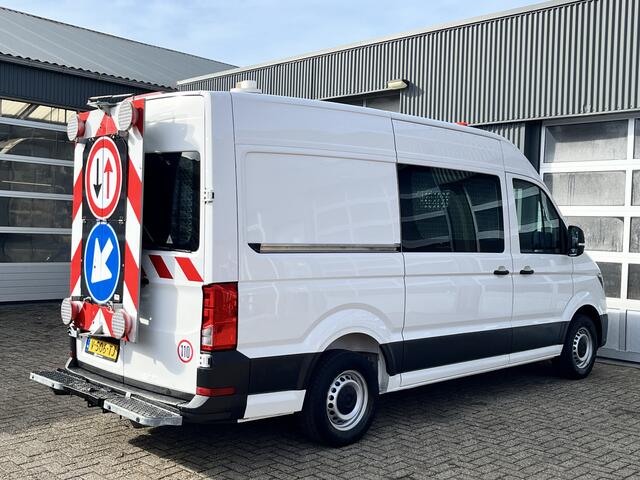 Volkswagen CRAFTER 35 2.0 TDI L3H3 Werkplaats inrichting Kast Inrichting Servicewagen Omvormer Standkachel Airco Cruise controle Werkplaats Lang hoog Sortimo inrichting 1e eigenaar Dealer onderhouden Euro 6 Bpm vrij voor parti
