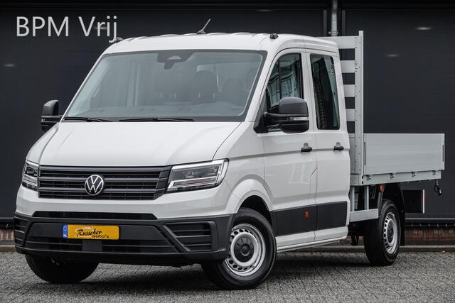 Volkswagen CRAFTER Bakauto | 2.0Tdi 163Pk | L3 | Dubbele cabine | 7-Persoons | 35 | Open Laadbak | Achteruitrijcamera | Trekhaak