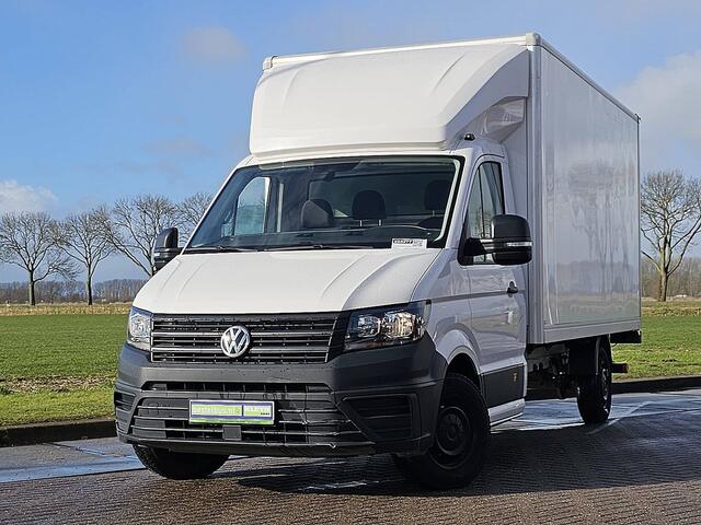 Volkswagen CRAFTER 35 2.0 TDI Bakwagen Laadklep Airco Zijdeur Spoiler Lat-om-Lat Betimmerd CruiseControl Carplay 140Pk Euro6!