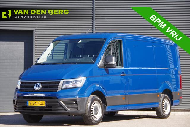 Volkswagen CRAFTER 35 2.0 TDI L3H2 177PK AUT. 3-ZITS, LED, CAMERA, STANDKACHEL, NAVI, CRUISE, AIRCO, MF STUURWIEL, PARKEERSENSOREN