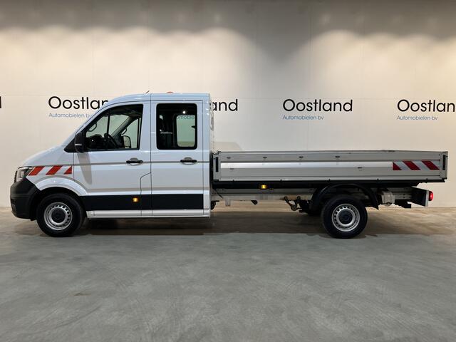 Volkswagen CRAFTER 35 2.0 TDI L4 DC Dubbel Cabine RWD 140 PK Open Laadbak / Euro 6 / Trekhaak 3.000 KG / Airco / Camera / CarPlay / Navigatie