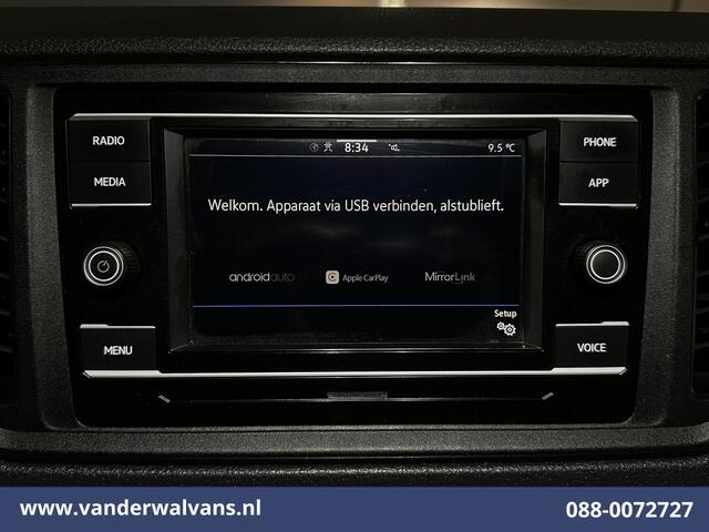 Volkswagen CRAFTER 2.0 TDI 141pk L3H2 L2H1 Euro6 Airco | Camera | Apple Carplay | 3000kg Trekhaak Android Auto, Bijrijdersbank