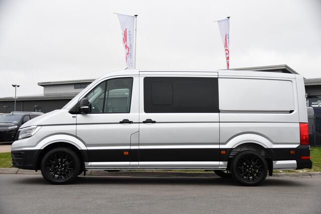 Volkswagen CRAFTER 35 2.0 TDI L3H2 DC Highline PB Edition Camera, Caplay, LED, 177pk, 2 x Schuifdeur, Clima, Multimedia, Voorruit verwarming, Automaat, Uniek!