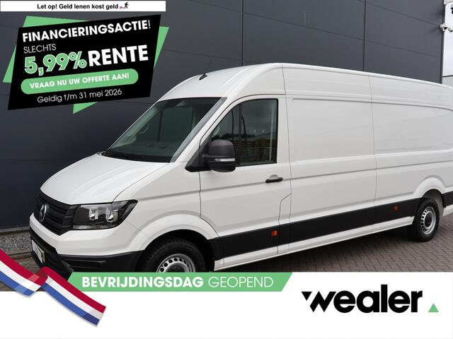 Volkswagen CRAFTER 35 2.0 TDI L3H3 Comfortline EURO VI | 140 PK | Trekhaak | Verwarmde voorruit | Navigatiesysteem | Parkeersensoren |