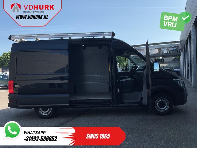 Volkswagen CRAFTER 2.0 TDI 180 pk DSG Aut. L3H3 Carplay/ Gev.Stoel/ 270Gr.Deuren/ Navi/ Imperiaal+Ladder/ Camera/ Cruise/ PDC