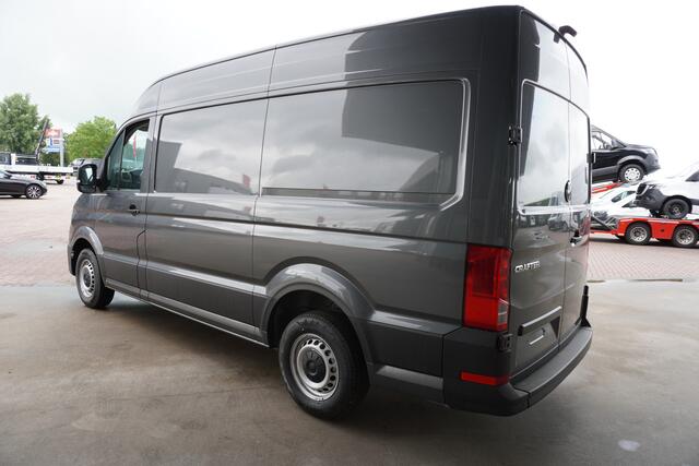 Volkswagen CRAFTER 35 2.0 TDI 141 PK L3H3 Automaat werkplaatsinrichting Nr. V042 | Airco | Cruise | Navi | Betimmering