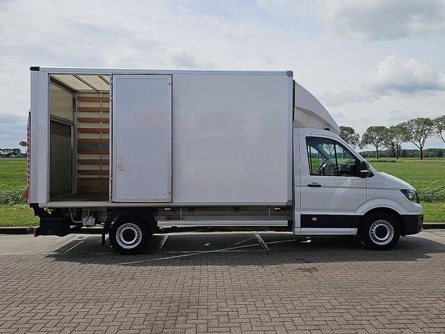 Volkswagen CRAFTER 35 2.0 TDI L4 Trendline Bakwagen Laadklep Lat-om-Lat Betimmerd Spoiler Zijdeur Euro6 140Pk Bpm-Vrij