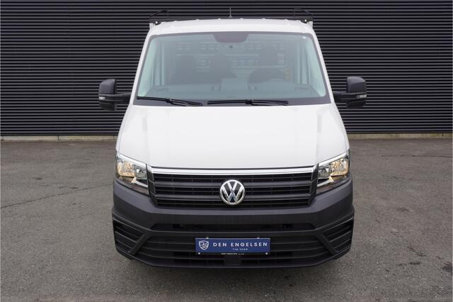 Volkswagen CRAFTER 180pk Dubbellucht 3-Zijdige kipper Trekhaak Navigatie Apple Airco carplay Tipper