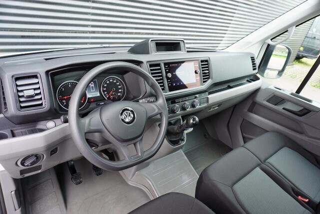 Volkswagen CRAFTER 180pk Dubbellucht 3-Zijdige kipper Trekhaak Navigatie Apple Airco carplay Tipper
