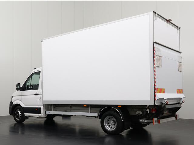Volkswagen CRAFTER 2.0TDi 177PK Automaat Bakwagen+Laadklep | Zijdeur | Navigatie | Camera | 3-Zits | Airco | Cruise