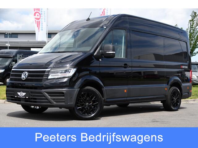 Volkswagen CRAFTER 35 2.0 TDI L3H3 4Motion Black Edition Full options! Adaptieve Cruise, Camera, Carplay, Stoelverwarming, LED, 4x4, Automaat, 177pk, Clima, Trekhaak, Uniek!