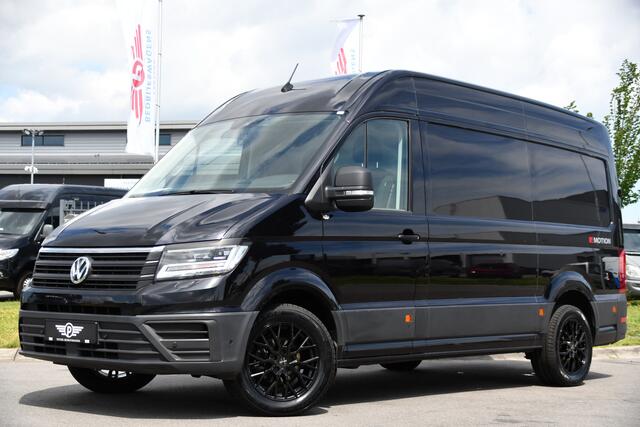 Volkswagen CRAFTER 35 2.0 TDI L3H3 4Motion Black Edition Full options! Adaptieve Cruise, Camera, Carplay, Stoelverwarming, LED, 4x4, Automaat, 177pk, Clima, Trekhaak, Uniek!