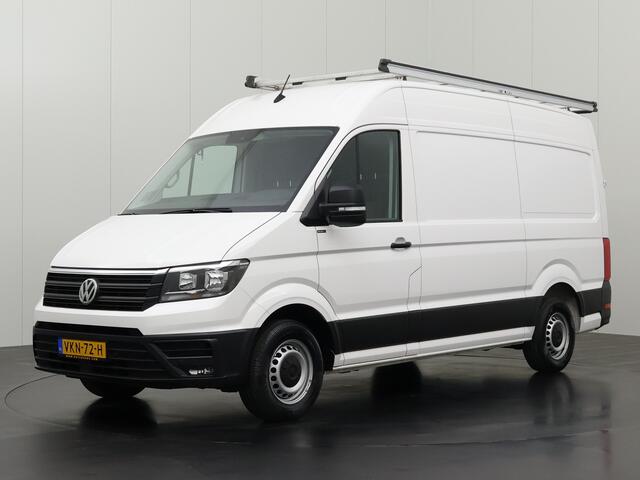 Volkswagen CRAFTER 2.0TDI 140PK DSG Automaat L3H3 | Imperiaal | Trekhaak | Airco | Cruise | Betimmering